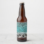 Kunstkunst in de Egeïsche Zee Bier Etiket (Voorkant)
