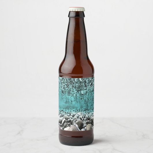 Kunstkunst in de Egeïsche Zee Bier Etiket (Voorkant)