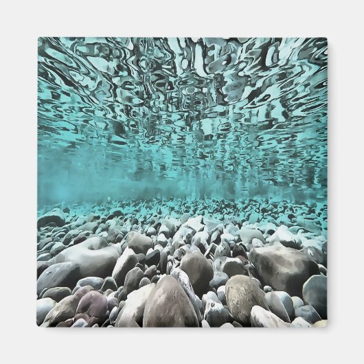 Kunstkunst in de Egeïsche Zee Magneet (Voorkant)