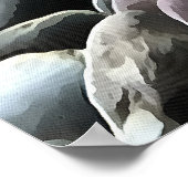 Kunstkunst in de Egeïsche Zee Poster (Hoek)