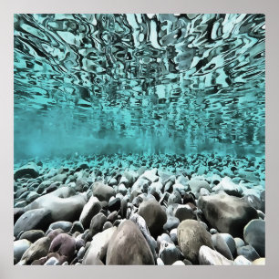 Kunstkunst in de Egeïsche Zee Poster