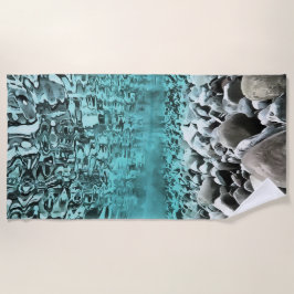 Kunstkunst in de Egeïsche Zee Strandlaken