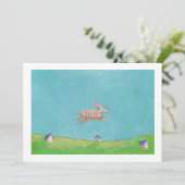 Kunstkunst in het schilderij van Armadillo Kaart (Staand voorkant)