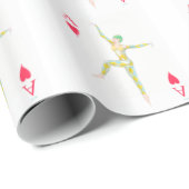 Kunstkunst met kunstdanskunst, harlequin cadeaupapier (Rol Hoek)