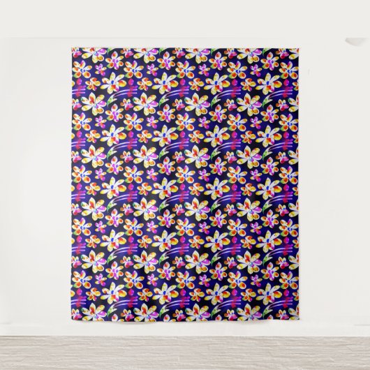 Kunstkunst Nieuwe Floral Bosbouw Wandkleed (Voorkant)