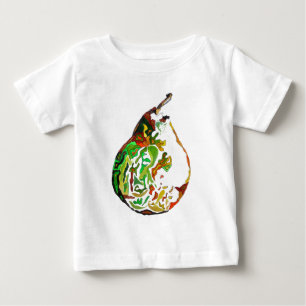 Kunstkunst pop van peren, illustratie waterverf