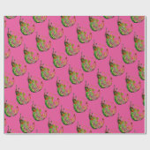 Kunstkunst pop van peren, illustratie waterverf cadeaupapier (Vlak)