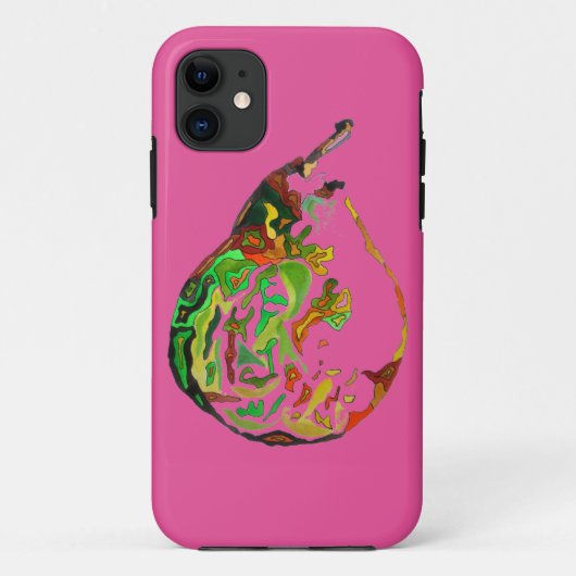 Kunstkunst pop van peren, illustratie waterverf Case-Mate iPhone case (Achterkant)