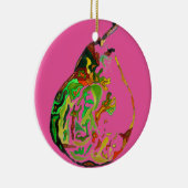 Kunstkunst pop van peren, illustratie waterverf keramisch ornament (Rechts)