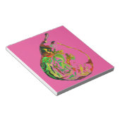 Kunstkunst pop van peren, illustratie waterverf notitieblok (Schuin)