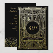 Kunstkunst van 20-jarigen geweldig kaart (Voorkant / Achterkant)