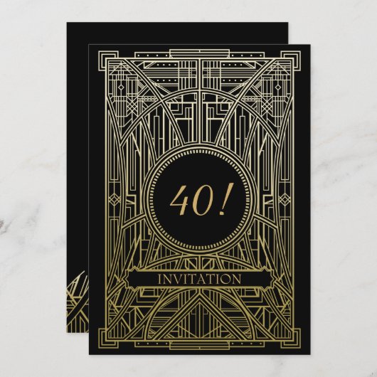 Kunstkunst van 20-jarigen geweldig kaart (Voorkant / Achterkant)