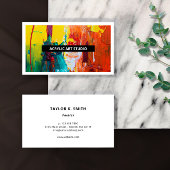 Kunstkunst van moderne naam Studio Visitekaartje