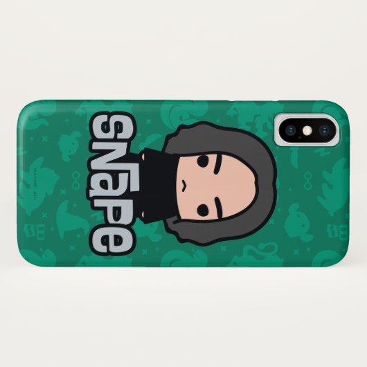 Kunstkunst van Snape-tekenfilm Case-Mate iPhone Case (Achterkant (horizontaal))