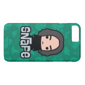 Kunstkunst van Snape-tekenfilm Case-Mate iPhone Case (Achterkant (Horizontaal))