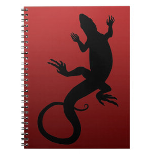 Kunstkunstboek hagedis Notitieboek Reptiel Kunstbo