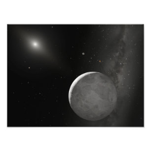 Kunstkunstenaarsconcept Kuiper Belt object Foto Afdruk