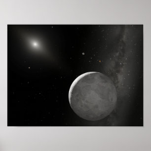 Kunstkunstenaarsconcept Kuiper Belt object Poster