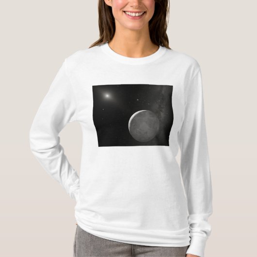 Kunstkunstenaarsconcept Kuiper Belt object T-shirt (Voorkant)