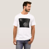 Kunstkunstenaarsconcept Kuiper Belt object T-shirt (Voorkant volledig)