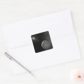Kunstkunstenaarsconcept Kuiper Belt object Vierkante Sticker (Envelop)