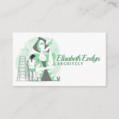 Kunstkunstenaarsconcept Visitekaartje (Voorkant)