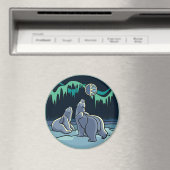 Kunstkunstfoto's van Arctic Fridge Magnet Polar Be (Insitu (Vaatwasser))