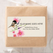 Kunstlabel met zwarte cichorei etiket (Insitu)