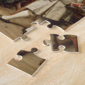 Kunstlagen, of de Schilder, 1860 (paneel) Legpuzzel (Zijkant)