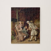 Kunstlagen, of de Schilder, 1860 (paneel) Legpuzzel (Verticaal)