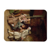 Kunstlagen, of de Schilder, 1860 (paneel) Magneet (Horizontaal)