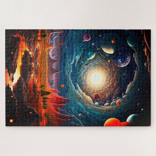 kunstland legpuzzel (Horizontaal)