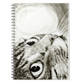 Kunstlaptop voor kleine lettertjes met achtergrond notitieboek (Voorkant)