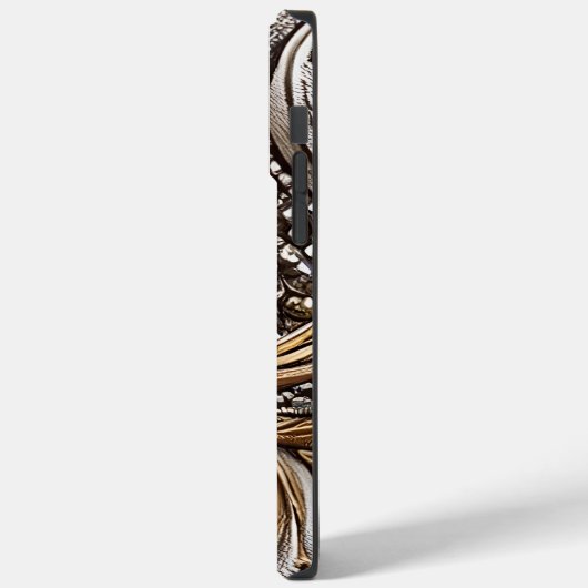 kunstleder Abstract Case-Mate iPhone Case (Achterkant / Links)