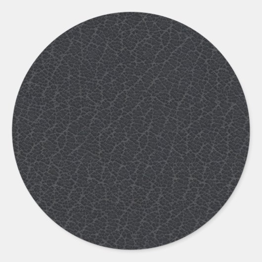 kunstleder ronde sticker (Voorkant)