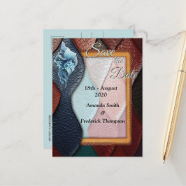 Kunstleer Textuur Kunst design Aankondigingskaart