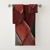 Kunstleer Textuur Kunst design Bad Handdoek (Insitu)
