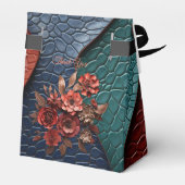 Kunstleer Textuur Kunst design Bedankdoosjes (Achterkant)