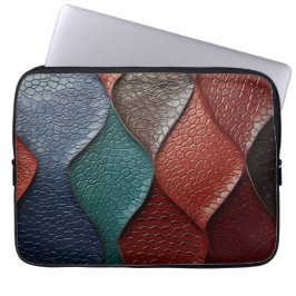 Kunstleer Textuur Kunst design Laptop Sleeve