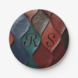 Kunstleer Textuur Kunst design Papieren Bordje