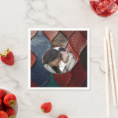 Kunstleer Textuur Kunst design Servet (Insitu)