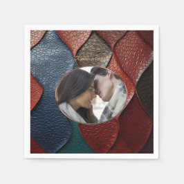 Kunstleer Textuur Kunst design Servet