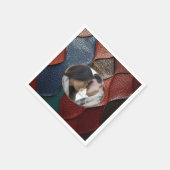 Kunstleer Textuur Kunst design Servet (Hoek)