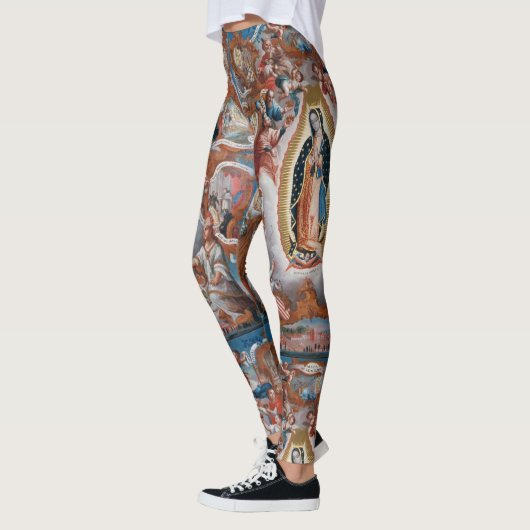 Kunstleggings "Maagd of Guadalupe" Leggings (Links)