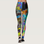 Kunstleggings voor neurodiversiteit leggings (Achterkant)