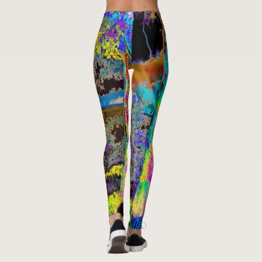 Kunstleggings voor neurodiversiteit leggings (Achterkant)
