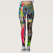 Kunstleggings voor neurodiversiteit leggings (Voorkant)
