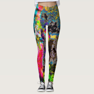 Kunstleggings voor neurodiversiteit leggings