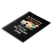 Kunstleraar artiest notitieboek (Linkerzijde)