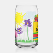 Kunstleraar Blikvorm Glas (Voorkant)